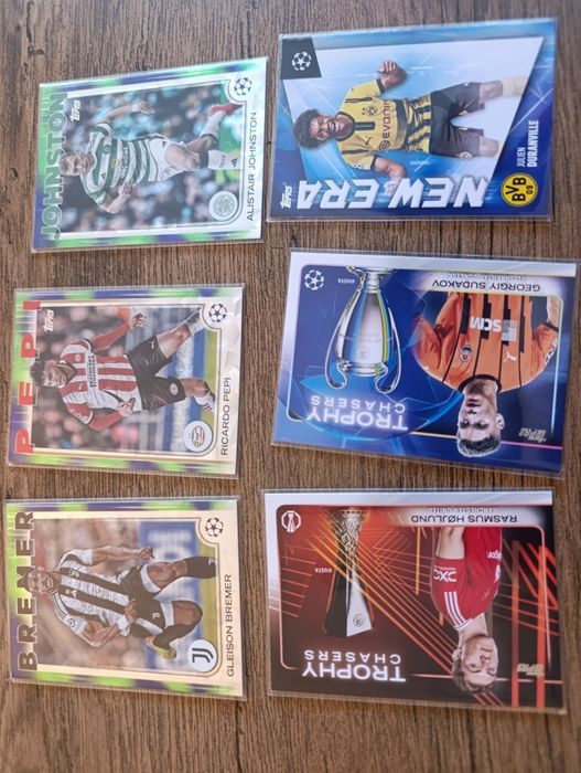 Футболни карти - Rookie, numbered, parallels