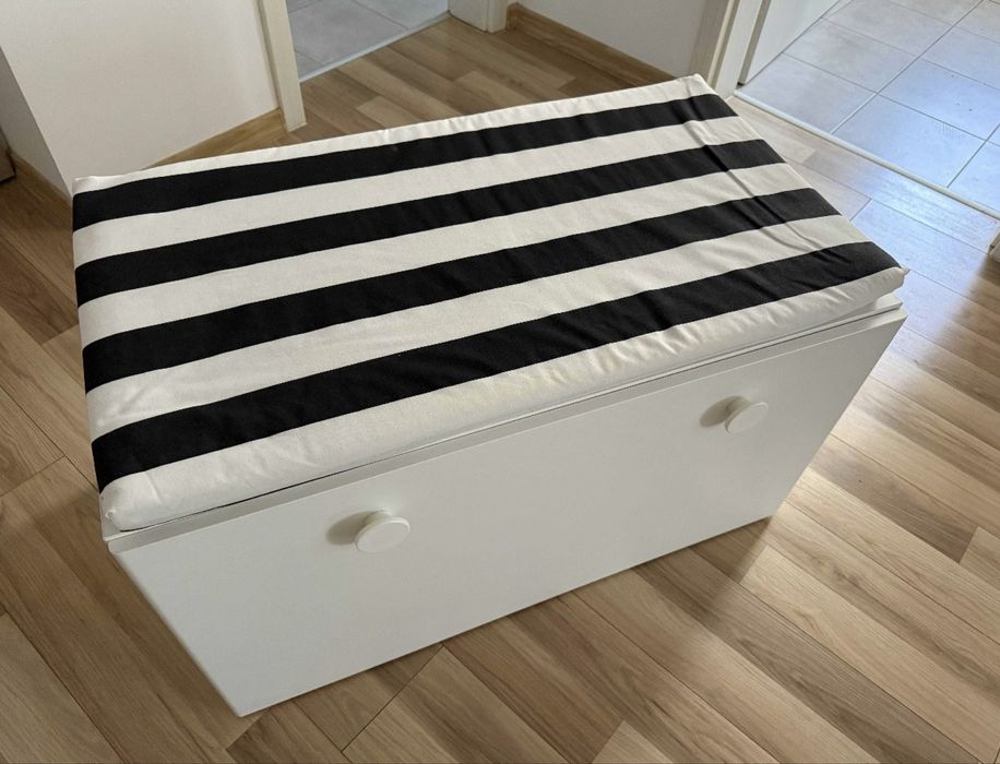 Ikea Banca cu Depozitare Jucarii ,alb/alb, 90x52x48 cm Constanta