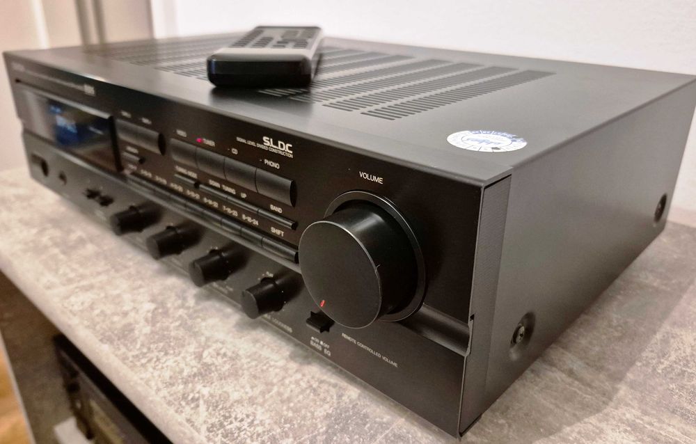 Vand DENON DRA 545RD + telecomanda, impecabil.