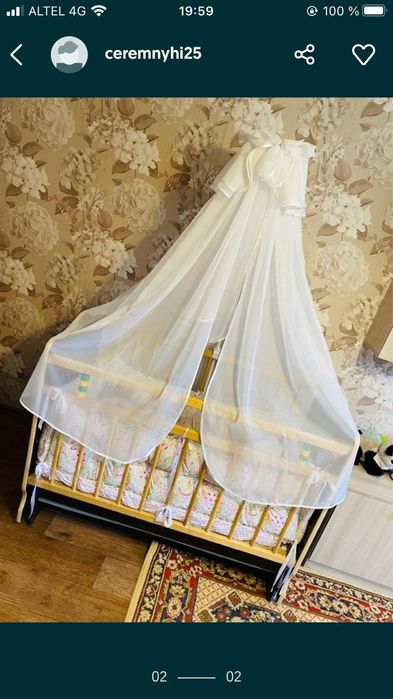 Продам детскую кроватку