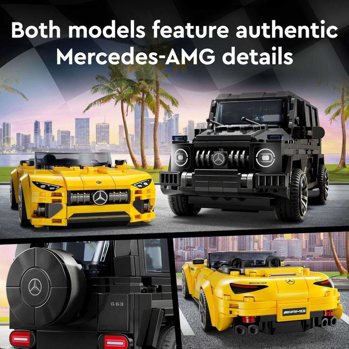 LEGO Mercedes-AMG G63 и SL63 Speed Champions 76924