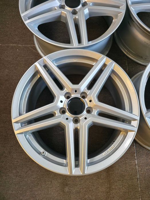 4 Jante Aliaj 5x112 18'' 8J ET 43 - DEMO NOU - Mercedes V-Class Vito C-Class E-Class S-Class  VW Golf Passat Tiguan Touran Skoda Octavia Superb Kodiaq