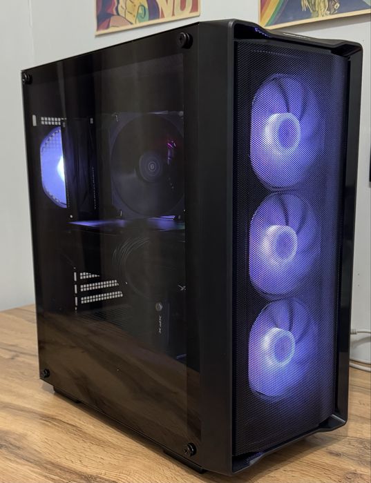 Новый игровой компьютер R7 7700 + Rx 9070xt