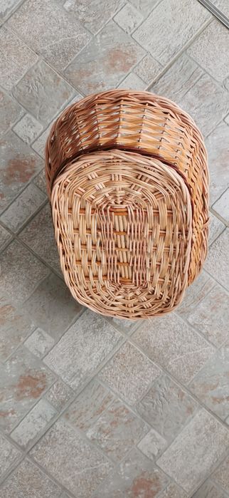 Cos impletit manual din nuiele