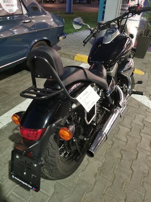 Honda shadow 750 A2  black spirit 2012 phantom  schimb cu rulotă