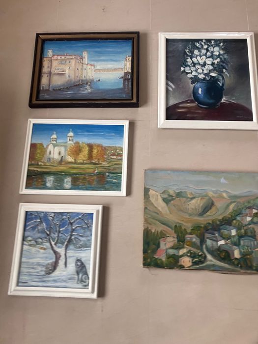 Картини масло 130лв.за бр.