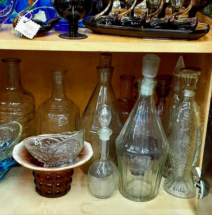 Посуда из стекла.