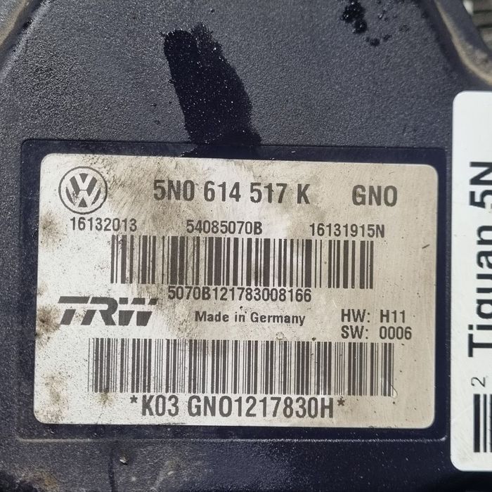 Pompa abs Volkswagen Tiguan 5N 2008 - 2011 (1457) Diesel 5N0614517K