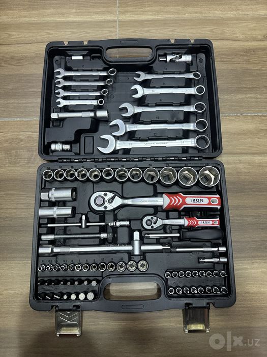 ключ набор инструментов kyuch nabor Iron 82pcs 108pcs 202pcs