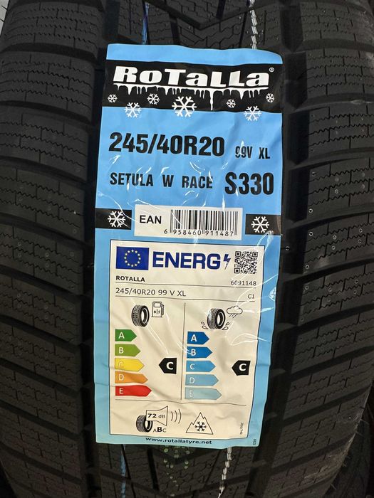 Нови Зимни Гуми Rotalla Setula W Race S330 245/40R20 99V XL НОВ DOT