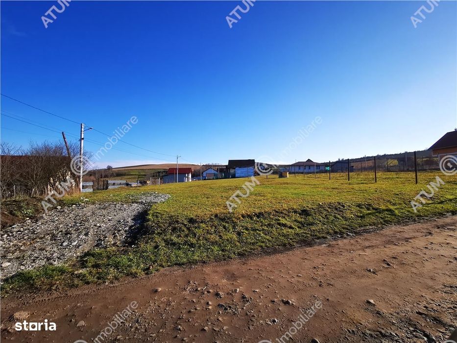 Teren intravilan 500 mp cu utilitati si deschidere la 2 strazi