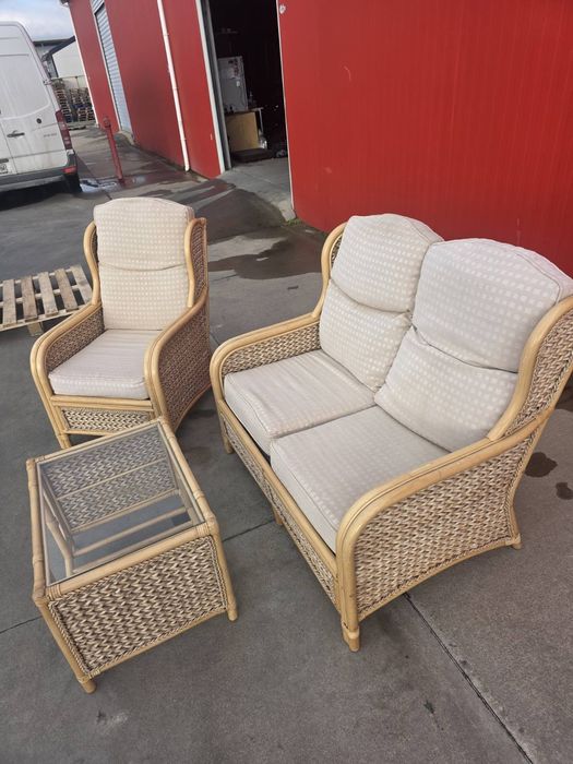 Продавам ратанов комплект за градина / тераса