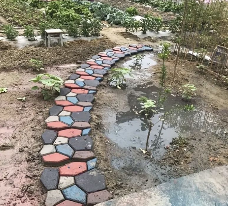 плитка для садовых дорожек