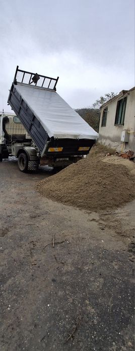 Nisip, sorturii transport basculabil