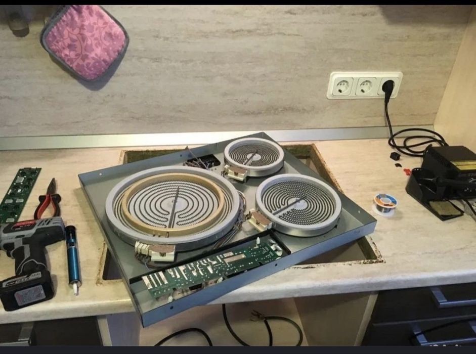 Ремонт сенсорных плит и электроплит