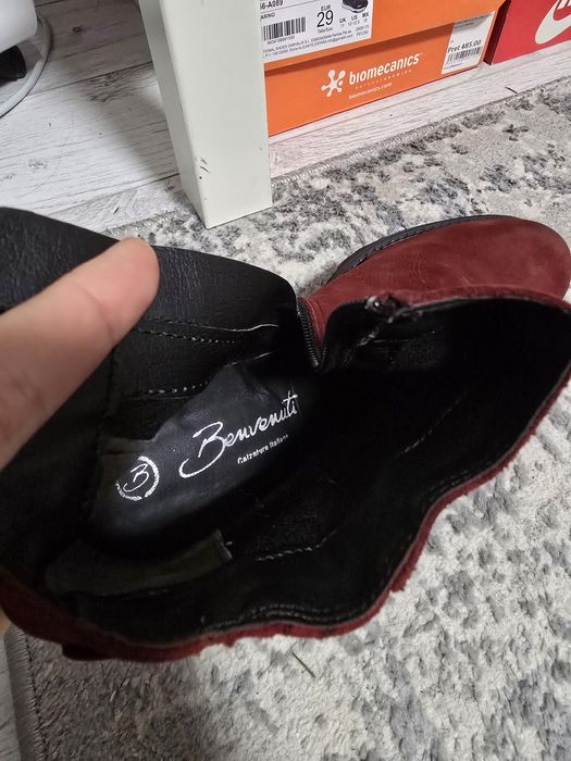 Botine piele Benvenuti