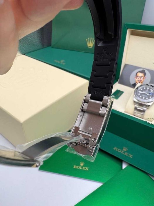 Rolex Sky-Dweller гума/сребро