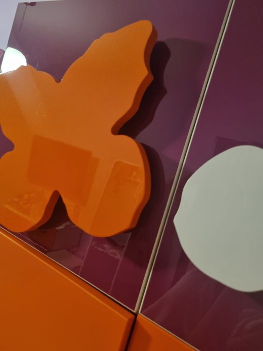 Детски гардероб  с 3де пеперуди