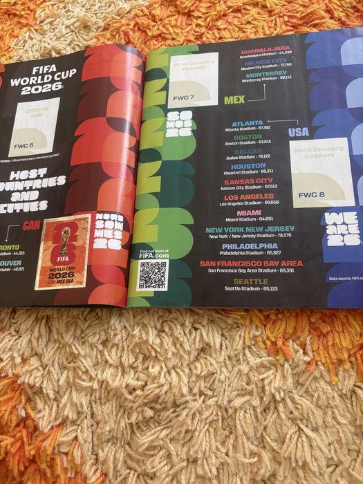 Vand catalog world cup 2026