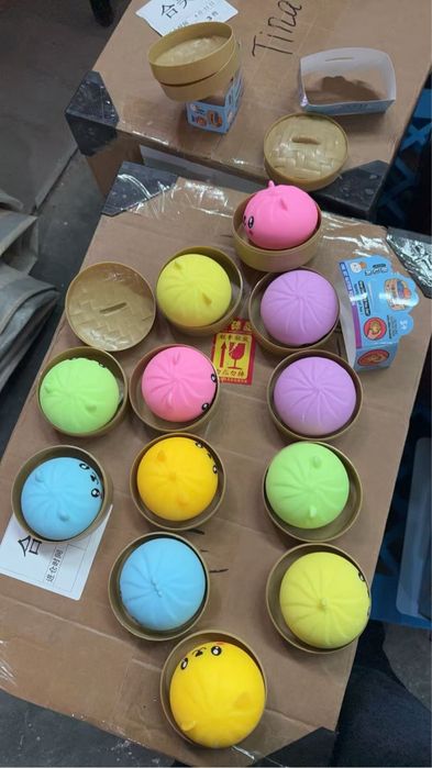 Китайски Хляб Скуиши Dumpling Squishy, Dumplings в кутия