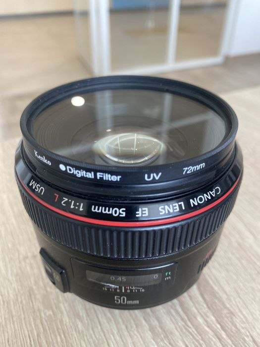 Объектив canon 50 mm 1:2 L