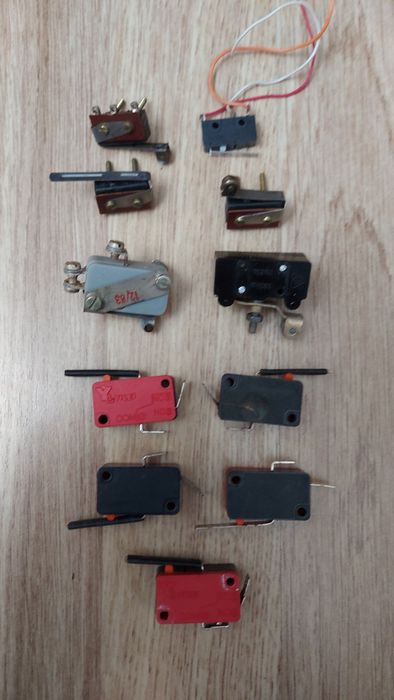 Micro întrerupătoare electrice