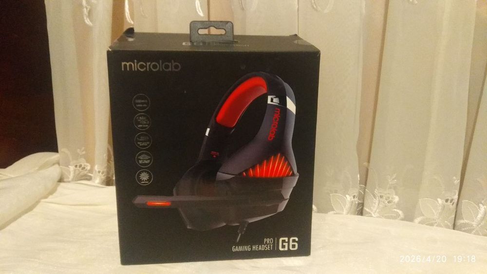 Microlab global 6Pro GAMING HEADSET