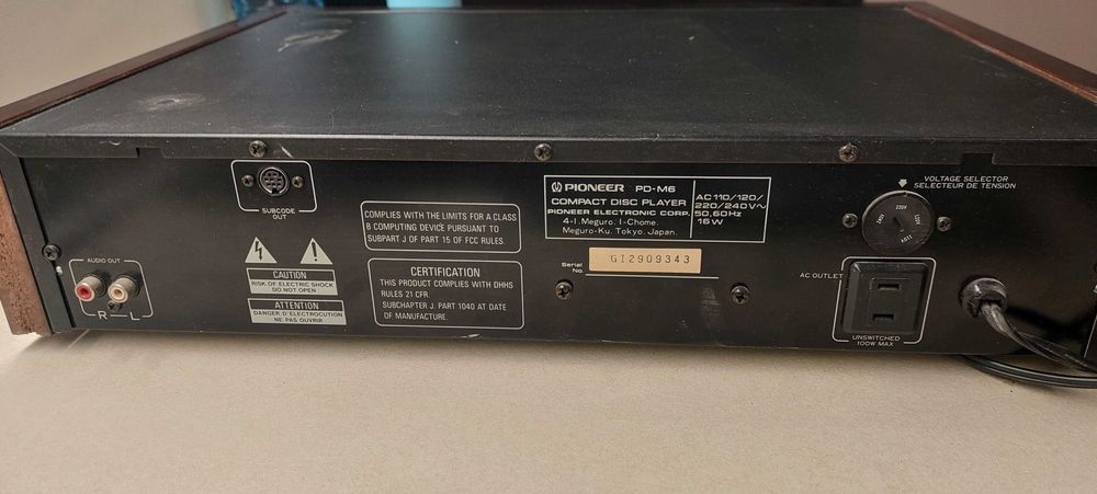 CD player Pioneer