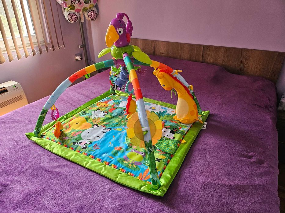 Музикална активна гимнастика Fisher Price, Джунгла, Rainforest