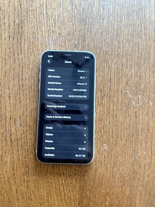 Iphone 11,64 gb,sanatate la baterie 73