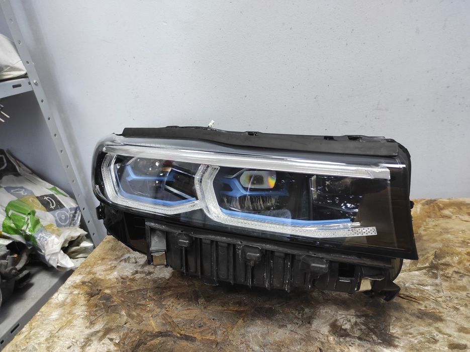 Десен фар фарове BMW 7 G11 G12 LCI lazer desen far farove БМВ г 11 12