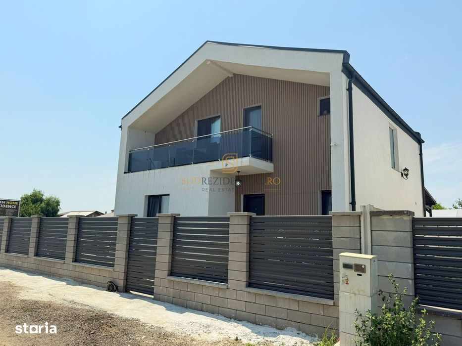 Vila Individuala / 4 Camere / 2 Bai / Panouri Solare-Rate Dezvoltator