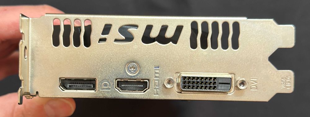 ТОП състояние Видео карта MSI GeForce GTX 1060 6GT OCV1 GDDR5