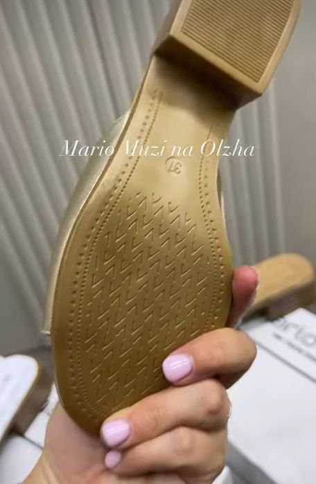 Женские шлепки Mario muzi