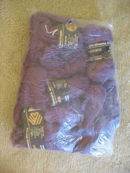 Прежда за ръчно плетиво и декорация