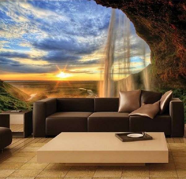 Стереоскопические фотообои с 3d эффектом