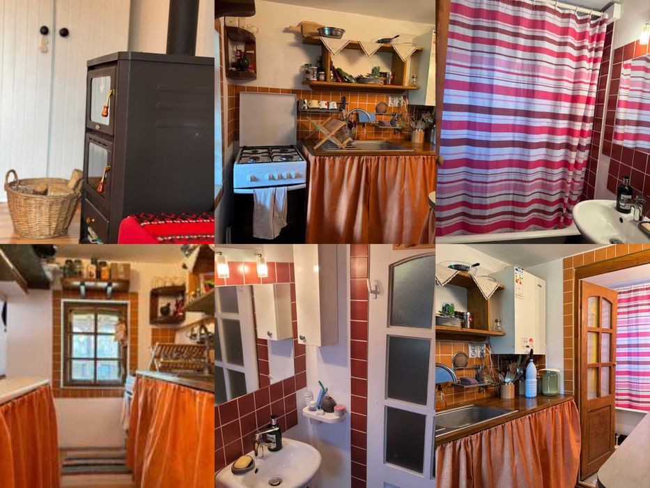 Vand 0.75 ha in Bazna, doua case, casuta, camping, airbnb...