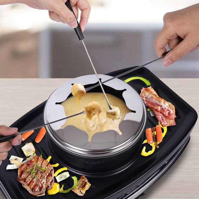 Комплекти електрически съдове за фондю, грил, раклет за 8 души