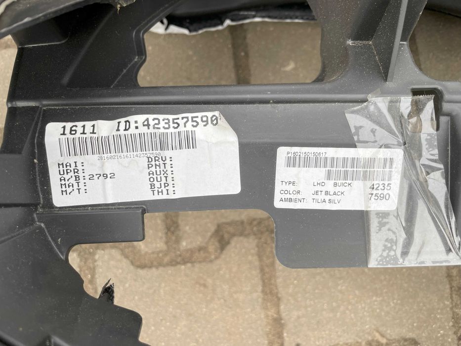 Opel Mokka - kit airbag - plansa de bord - set centuri de siguranta
