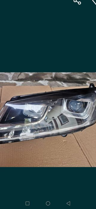 Bara  spate grila bandou far faruri bi-xenon Vw Touareg 2014+