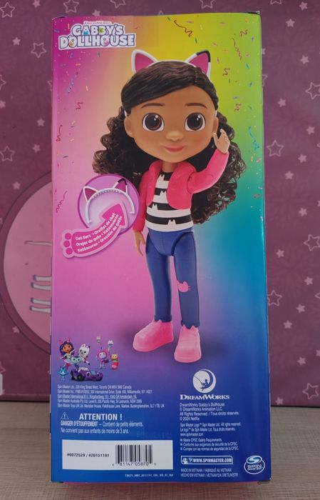 Gabby's Dollhouse - Кукла Габи, 33 см