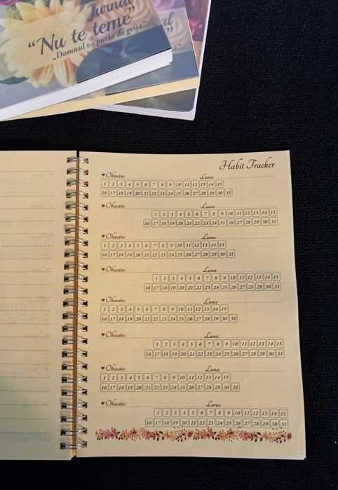 Agenda - Jurnal cu versete "Nu te teme"