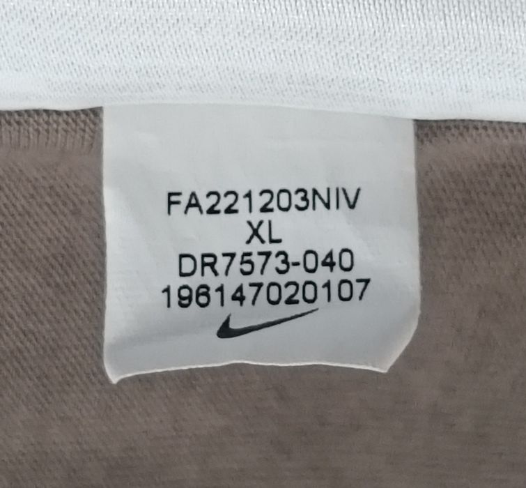 Nike DRI-FIT Tee оригинална тениска 2XL Найк памук спорт фланелка фитнес тренировки