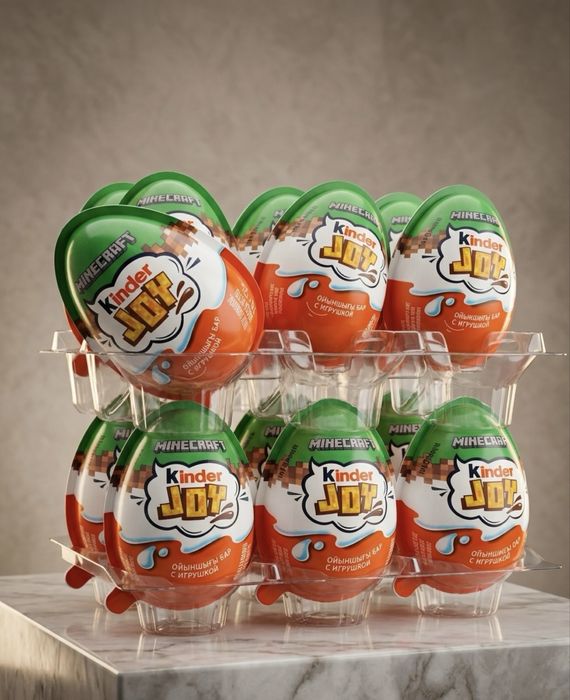 киндер джой майнркафт