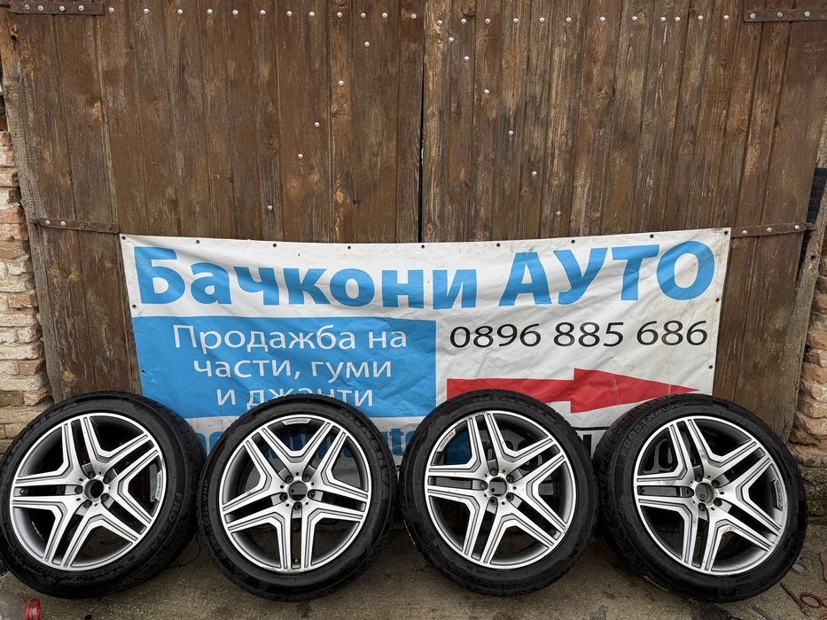 21 5х112 джанти с гуми амг amg mercedes