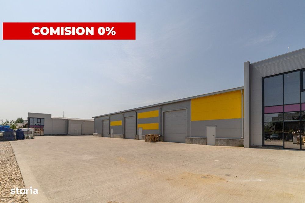 0% Comision-Inchiriere Hala noua zona Bascov la DN 7C