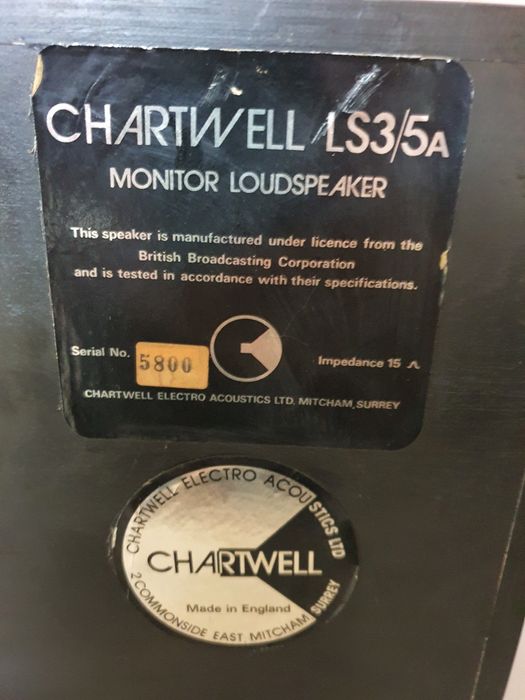 Chartwell ls3/5A