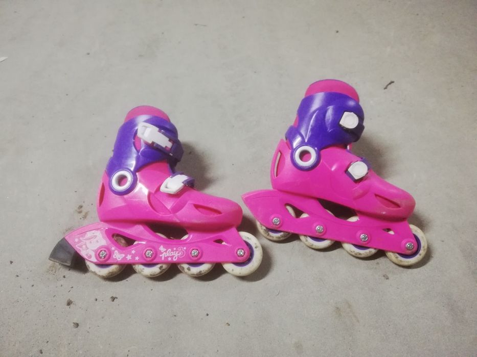 Продавам детски ролери и наколенки с налакадници