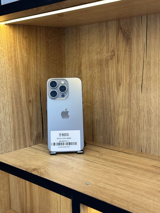 айфон 15 про серый 256гб