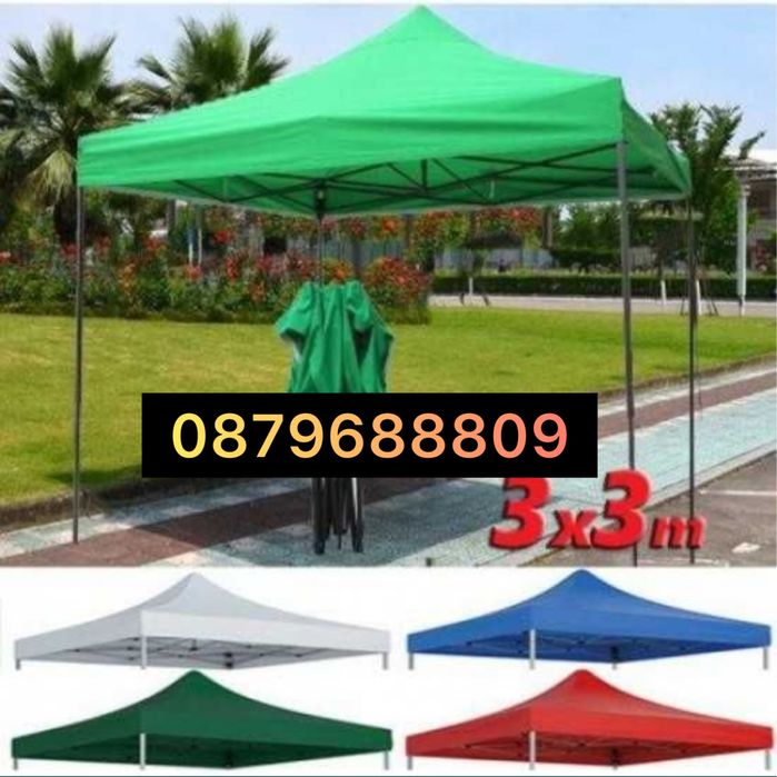 Чисто нови ПРОМО! Нови шатри 3 размера 3х3 3х4.5 3х6